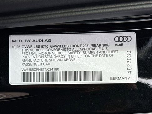 New 2026 Audi A6 Prestige AWD/4WD image 45