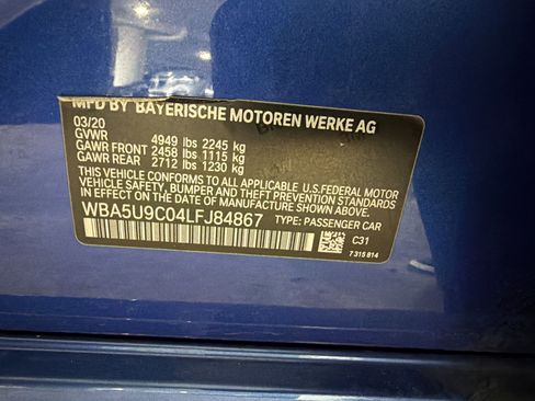 Used 2020 BMW M340i xDrive w/ Premium Package AWD/4WD image 12