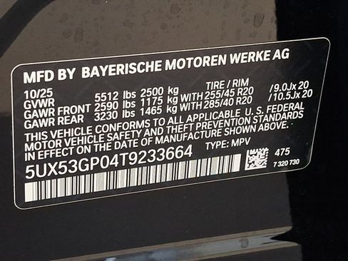 Certified 2026 BMW X3 xDrive30i AWD/4WD image 26