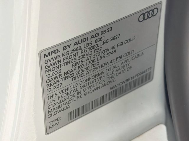 Used 2023 Audi SQ8 Prestige AWD/4WD image 38
