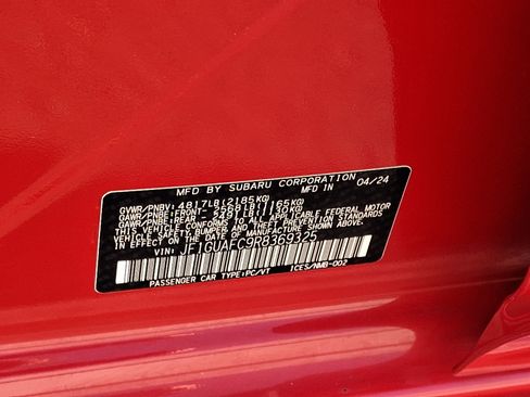 Certified 2024 Subaru Impreza 2.0i Sport AWD/4WD image 28