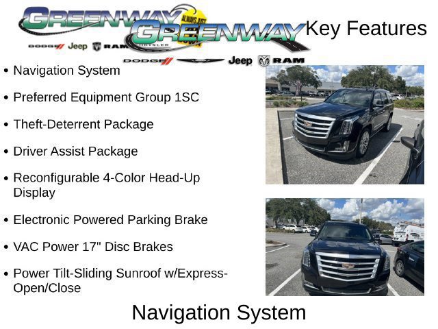 Used 2019 Cadillac Escalade Premium Luxury AWD/4WD image 3
