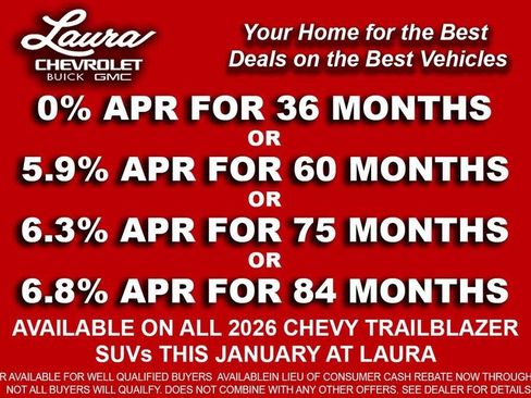 New 2026 Chevrolet TrailBlazer LT image 3