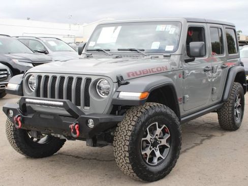 Used 2020 Jeep Wrangler Unlimited Rubicon w/ LED Lighting Group AWD/4WD image 13
