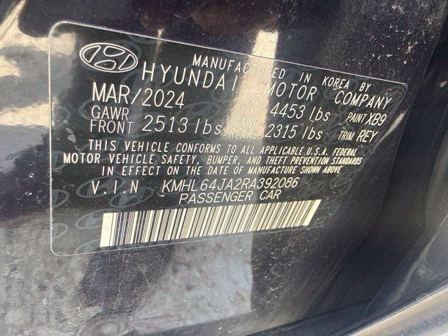 Certified 2024 Hyundai Sonata SEL FWD image 15