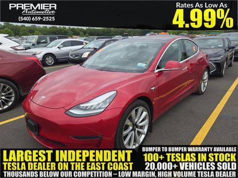Used 2018 Tesla Model 3 Long Range AWD/4WD image 1