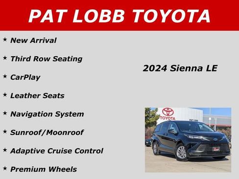 Used 2024 Toyota Sienna LE w/ LE Plus Package image 39