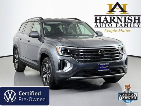 Certified 2025 Volkswagen Atlas SE AWD/4WD image 1