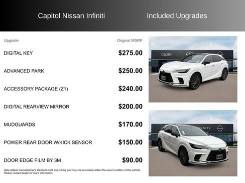 Used 2023 Lexus RX 500h F Sport w/ Accessory Package (Z1) image 9