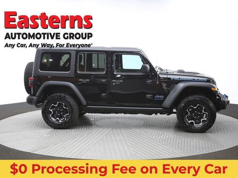 Used 2023 Jeep Wrangler Unlimited Rubicon 4xe w/ Steel Bumper Group AWD/4WD image 49