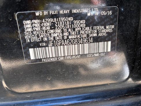 Used 2016 Subaru Impreza 2.0i image 36