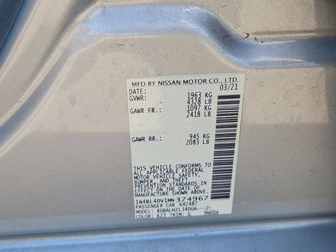 Used 2021 Nissan Altima 2.5 SV FWD image 27