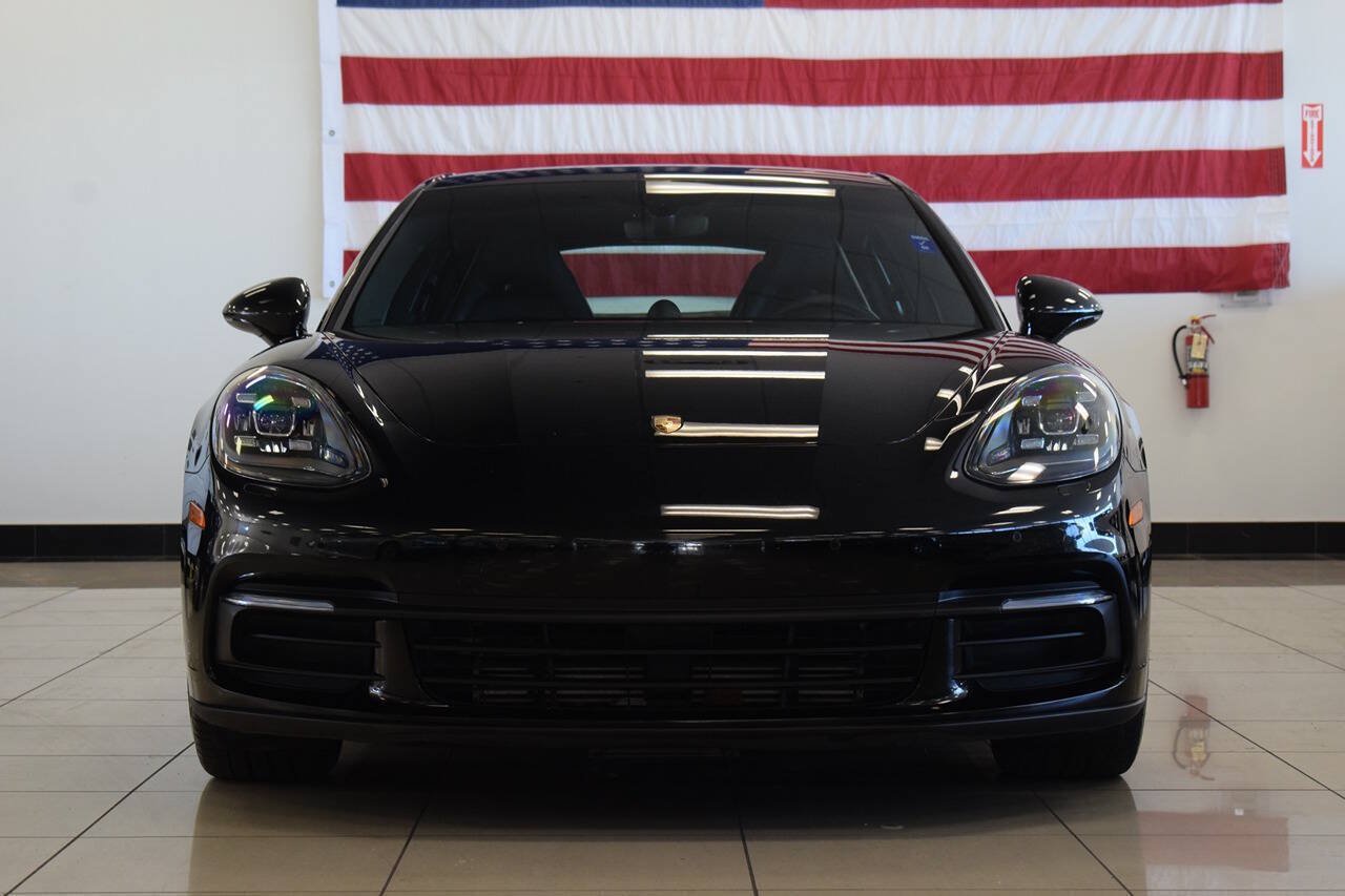 Used 2018 Porsche Panamera 4 AWD/4WD image 2