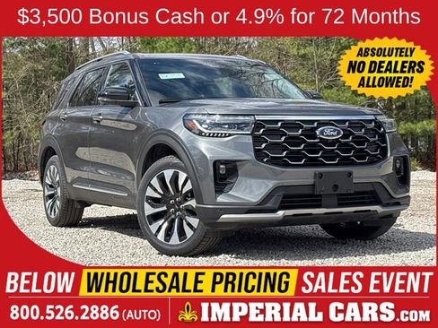 New 2026 Ford Explorer Platinum image 1