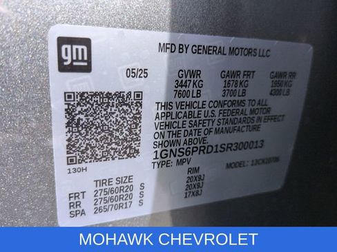 Used 2025 Chevrolet Tahoe Z71 w/ Comfort Package AWD/4WD image 35