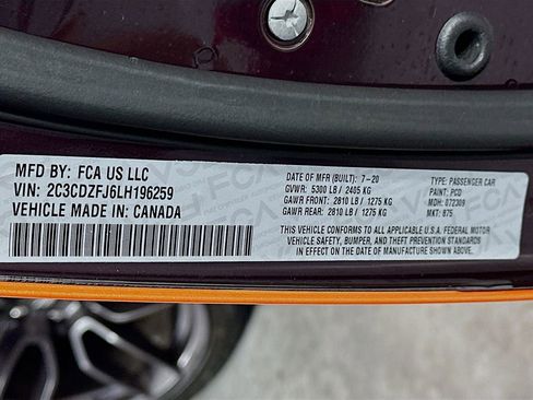 Used 2020 Dodge Challenger R/T Scat Pack RWD image 29