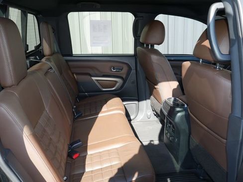 Used 2021 Nissan Titan Platinum Reserve w/ Off Road Protection Package AWD/4WD image 28
