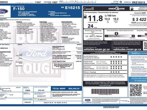 Used 2024 Ford F150 XLT w/ XLT Black Appearance Package AWD/4WD image 30