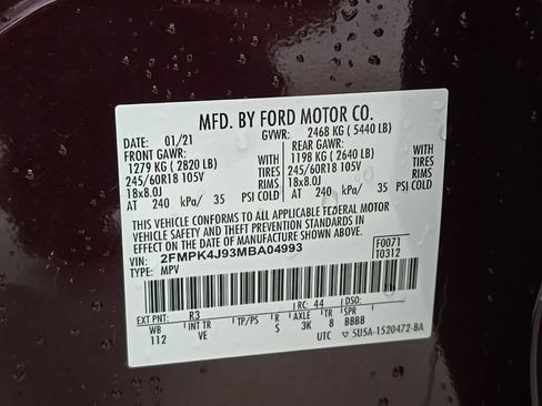 Used 2021 Ford Edge SEL w/ Convenience Package AWD/4WD image 16