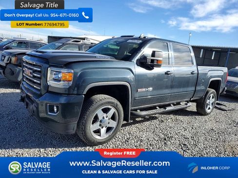 Used 2019 GMC Sierra 2500 SLT w/ Duramax Plus Package AWD/4WD image 1