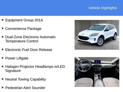 Used 2022 Ford Escape SE w/ Convenience Package AWD/4WD image 5