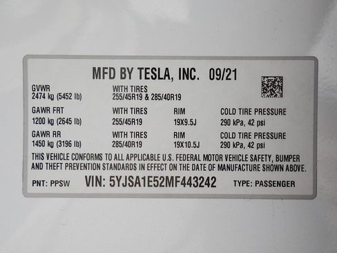 Used 2021 Tesla Model S Long Range image 52