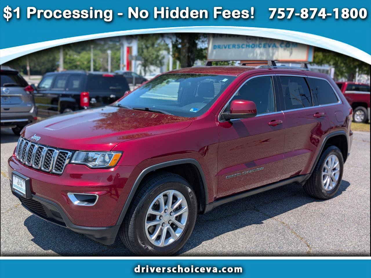 Used 2021 Jeep Grand Cherokee Laredo AWD/4WD image 1