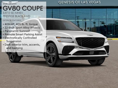 New 2026 Genesis GV80 3.5T Prestige AWD/4WD image 3