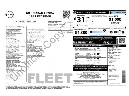 Used 2021 Nissan Altima 2.5 SR FWD image 46