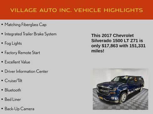 Used 2017 Chevrolet Silverado 1500 LT w/ All Star Edition image 14