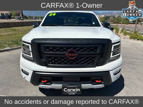 Used 2024 Nissan Titan PRO-4X w/ Pro-4x Convenience Package AWD/4WD image 2