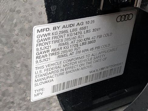 Certified 2026 Audi Q7 3.0T Premium Plus w/ Premium Plus Package AWD/4WD image 18