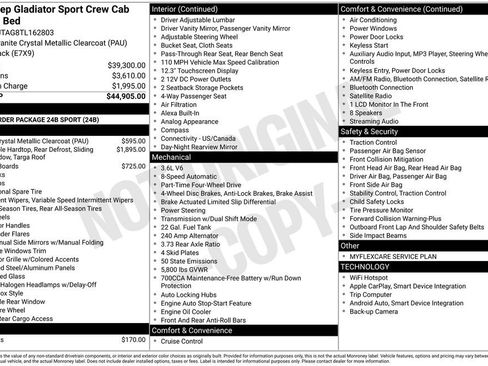 New 2026 Jeep Gladiator Sport image 7