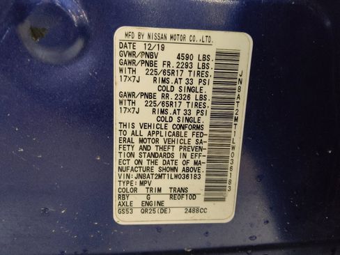 Used 2020 Nissan Rogue S FWD image 33