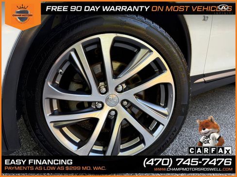 Used 2017 INFINITI QX50 AWD w/ Deluxe Touring Package image 3
