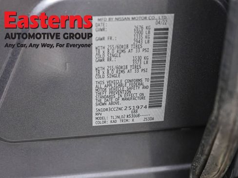 Used 2022 Nissan Pathfinder SL AWD/4WD image 36