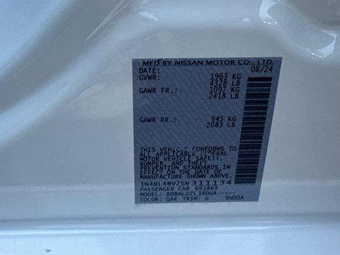 Certified 2025 Nissan Altima 2.5 S image 32