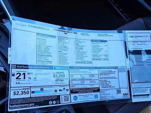 New 2026 Chevrolet Colorado W/T w/ WT Custom Package image 18