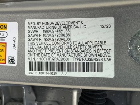 Used 2024 Honda Accord EX image 27
