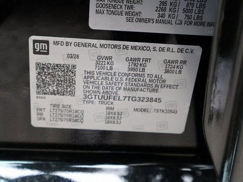 New 2026 GMC Sierra 1500 AT4X w/ AT4X AEV Edition AWD/4WD image 47