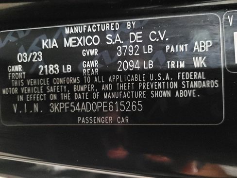 Used 2023 Kia Forte GT-Line w/ GT-Line Premium Package FWD image 33