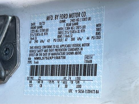 Used 2023 Ford Transit Connect XL FWD image 31