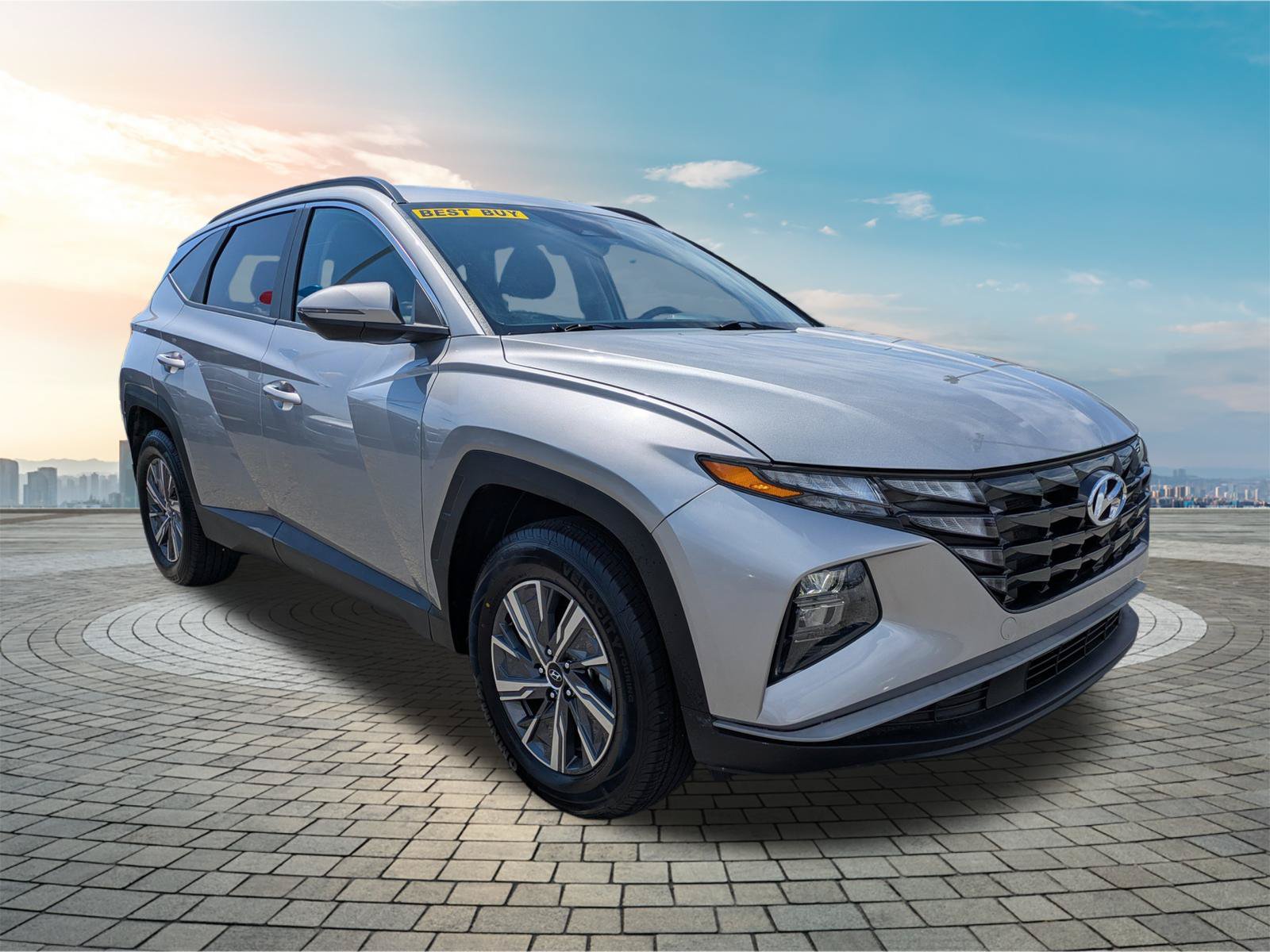 Used 2023 Hyundai Tucson Blue AWD/4WD image 2