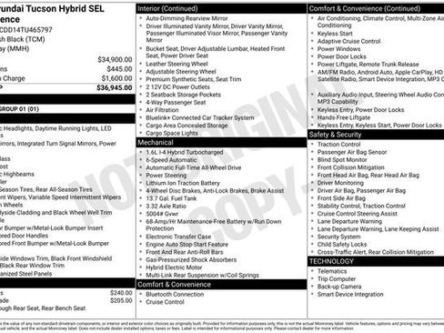 Used 2026 Hyundai Tucson SEL AWD/4WD image 36