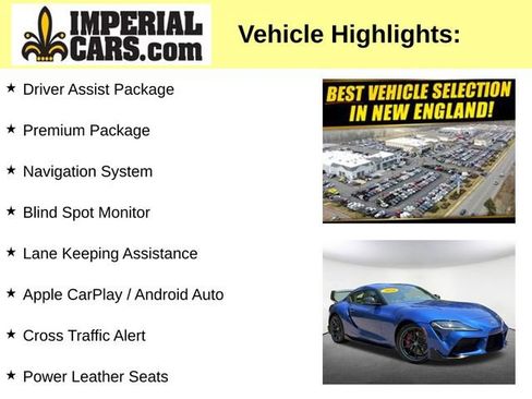Used 2026 Toyota Supra Premium w/ Driver Assist Package RWD image 8