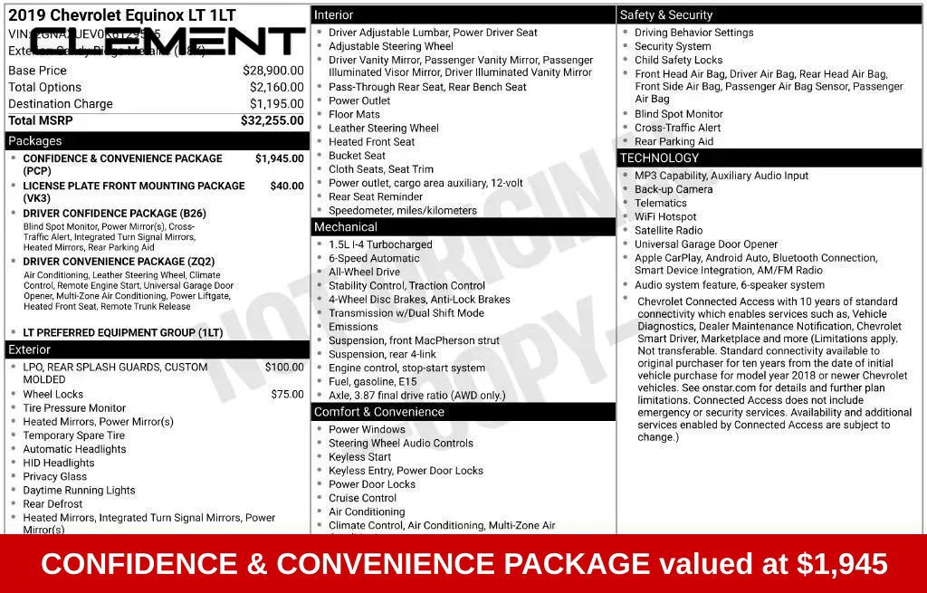 Used 2019 Chevrolet Equinox LT AWD/4WD image 4