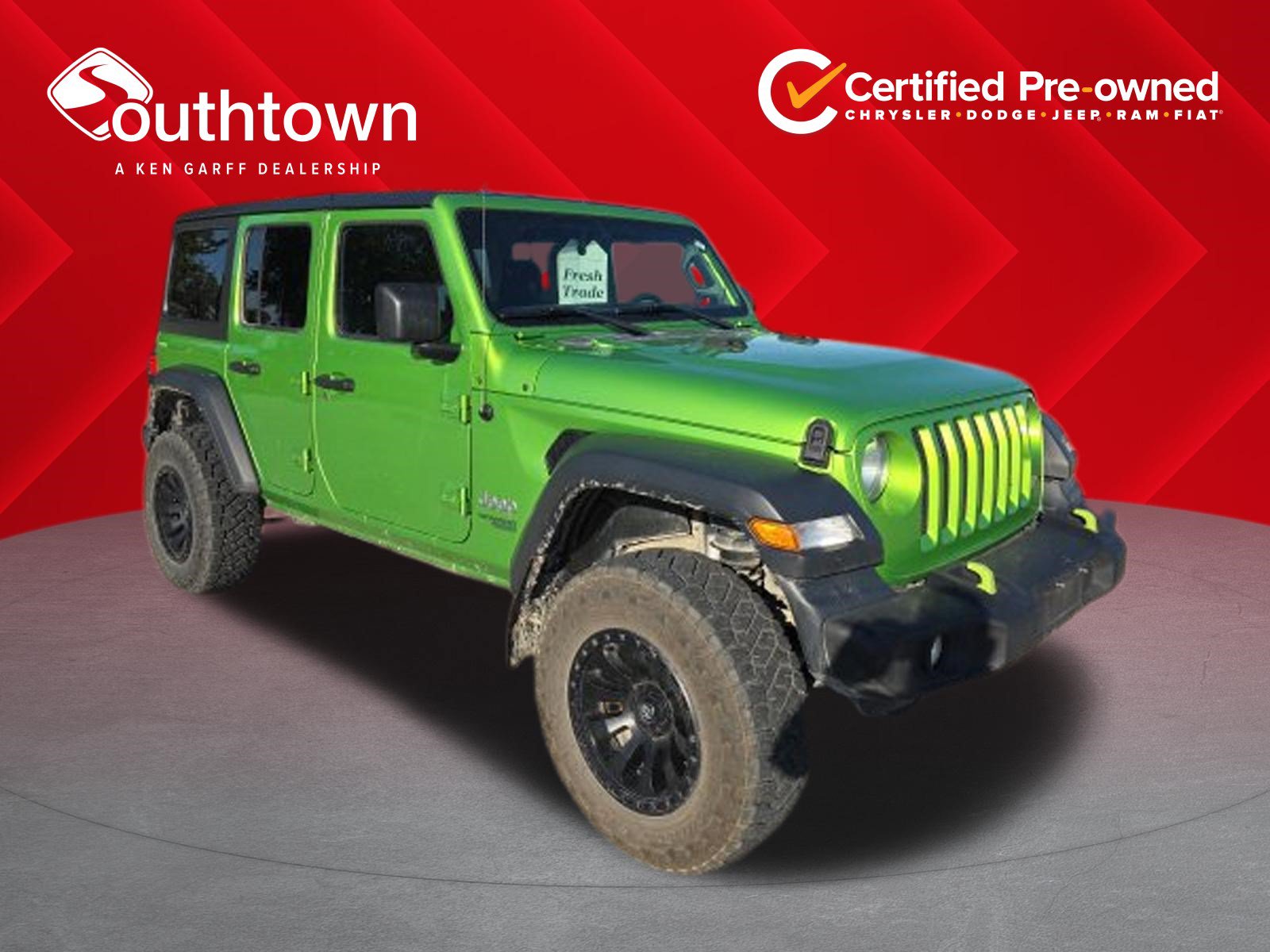 Used 2018 Jeep Wrangler Unlimited Sport S AWD/4WD image 1