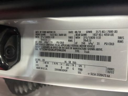 Used 2018 Ford F150 Platinum w/ Equipment Group 701A Luxury AWD/4WD image 34