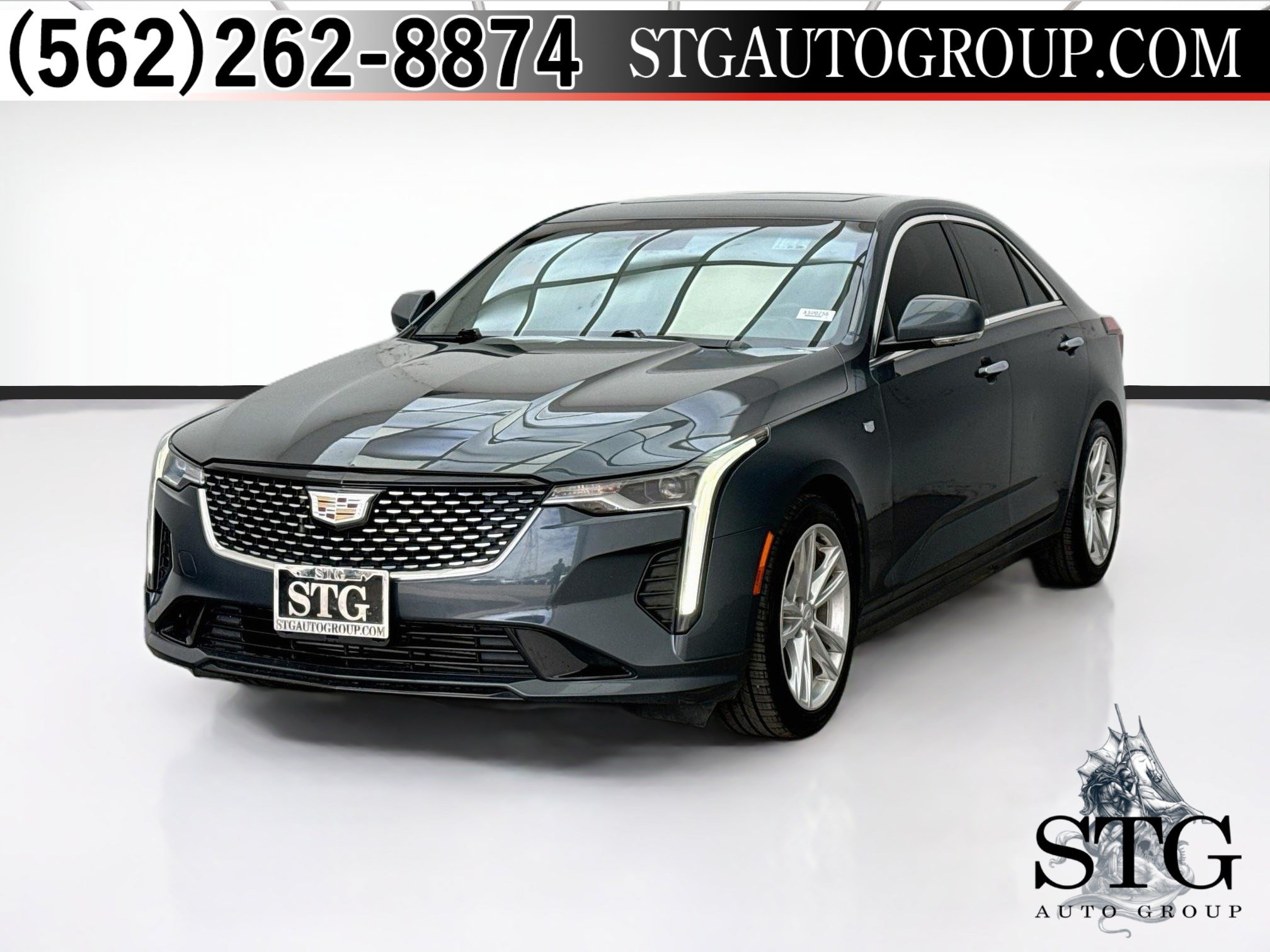 Used 2020 Cadillac CT4 Luxury w/ Sun And Sound Package RWD image 1