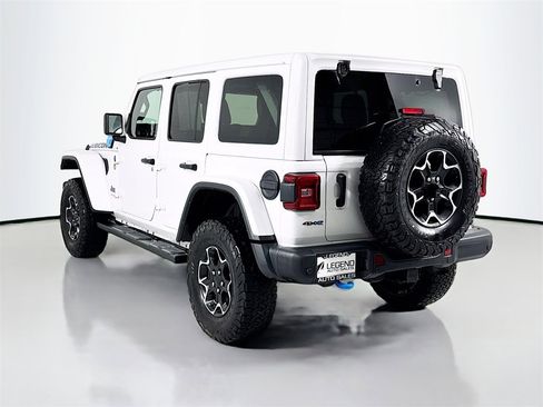 Used 2021 Jeep Wrangler Unlimited Rubicon 4xe w/ Steel Bumper Group image 8